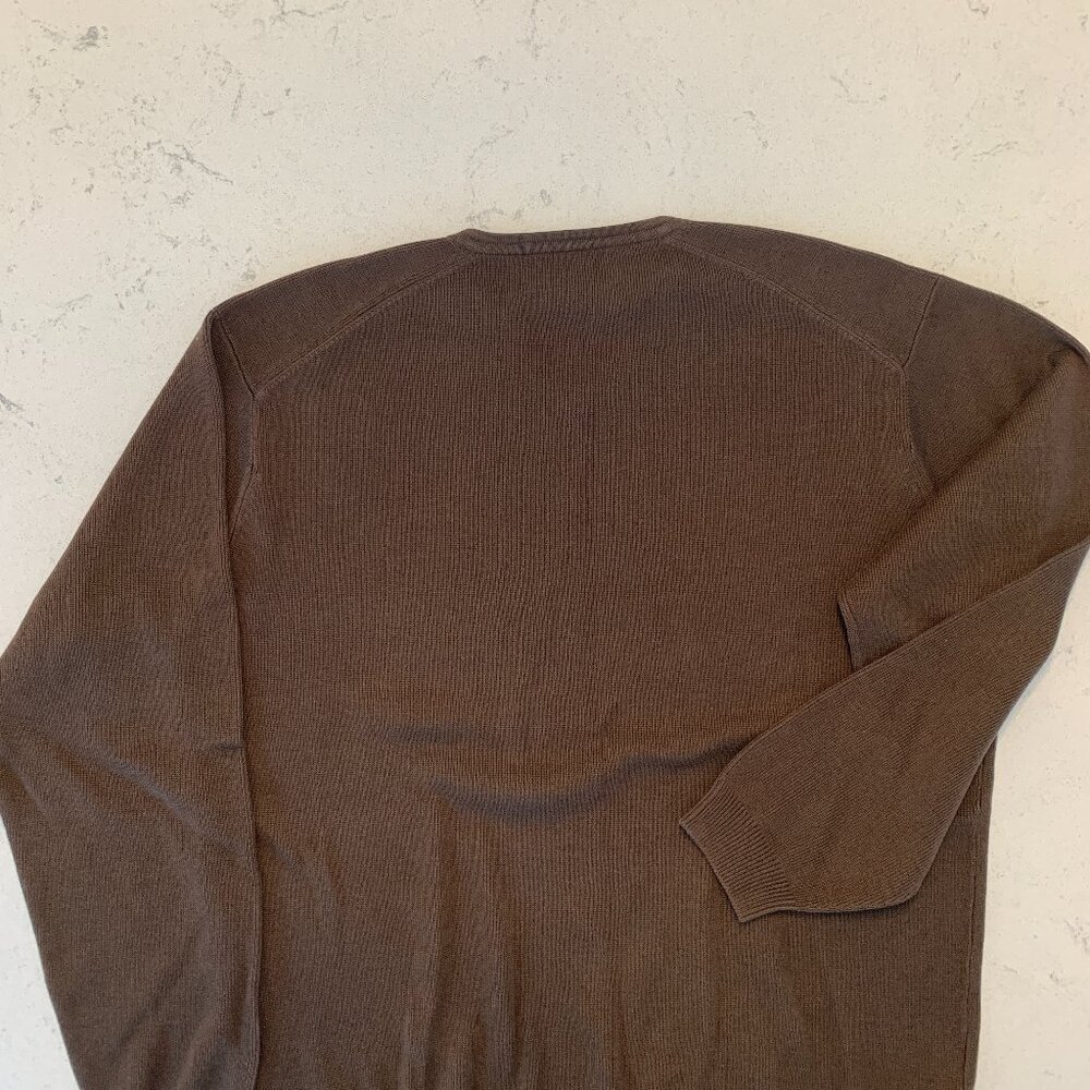 TOMMY BAHAMA Men's Luxury Silk/Cotton V-Neck Sweater XL | Like New
